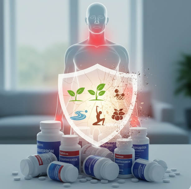 Person with headache