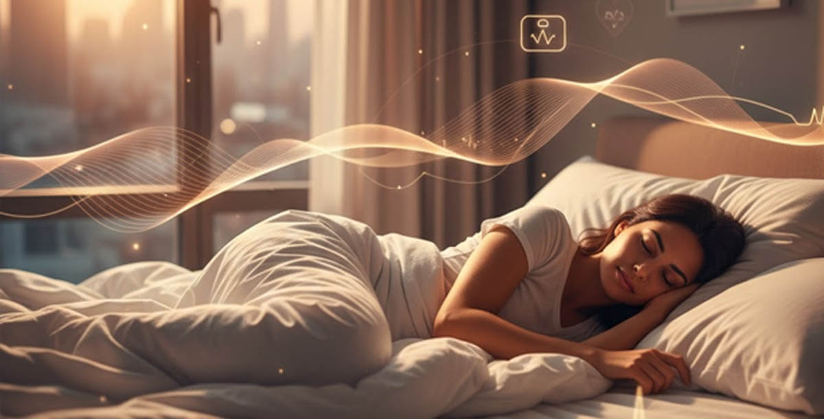 Woman sleeping peacefully